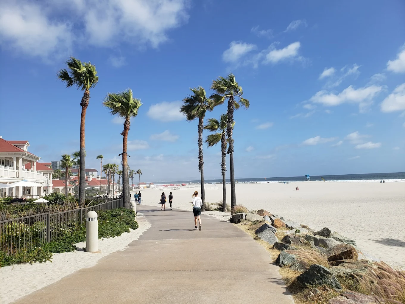 Coronado Beach with Hotel del Coronado, best beaches San Diego